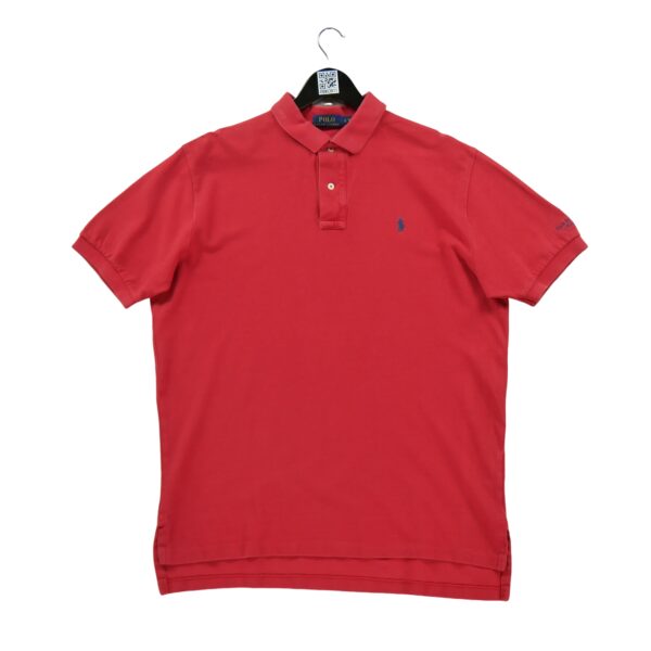 Polo manches courtes homme rouge Polo Ralph Lauren Col Polo