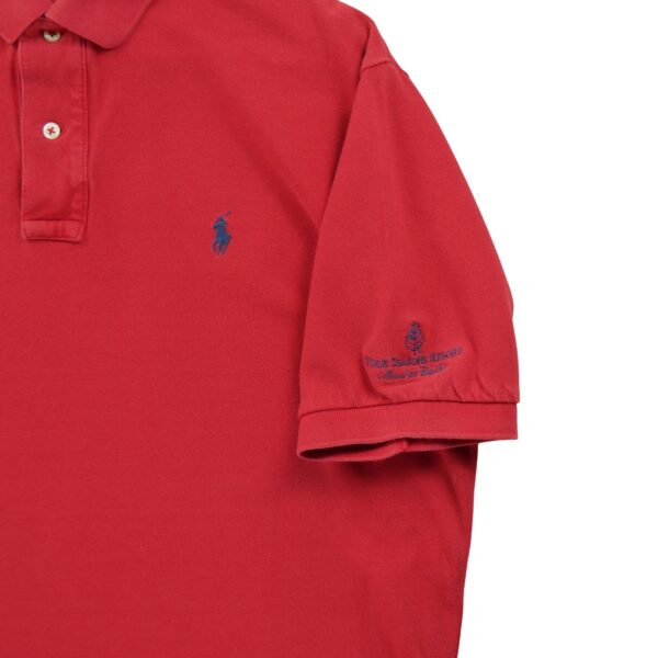 Polo manches courtes homme rouge Polo Ralph Lauren Col Polo