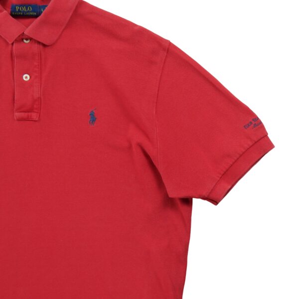 Polo manches courtes homme rouge Polo Ralph Lauren Col Polo