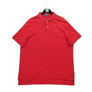 Polo manches courtes homme rouge Polo Ralph Lauren Col Polo