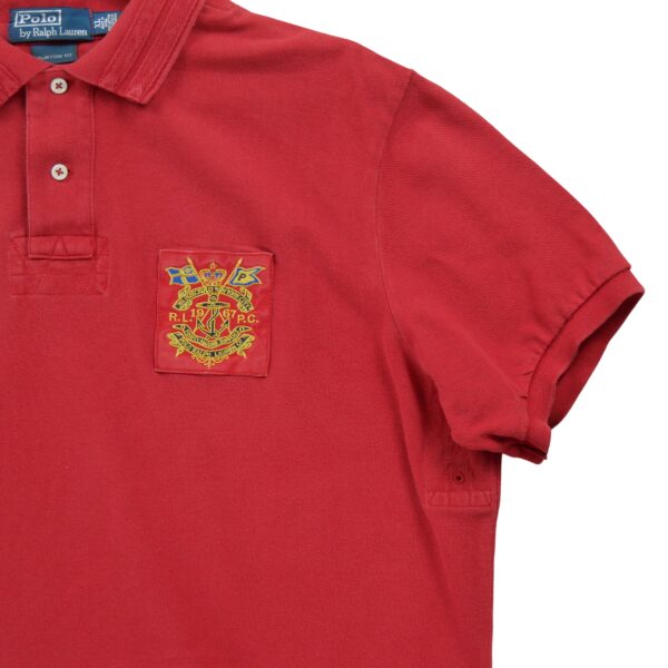 Polo manches courtes homme rouge Polo Ralph Lauren Col Polo