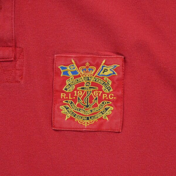Polo manches courtes homme rouge Polo Ralph Lauren Col Polo