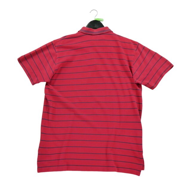 Polo manches courtes homme rouge Polo Ralph Lauren Motif a rayures Col Polo