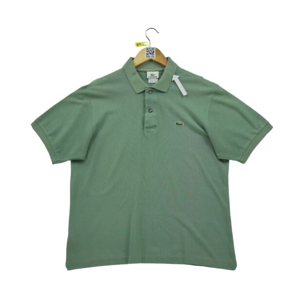 Polo manches courtes homme vert Lacoste Col Polo