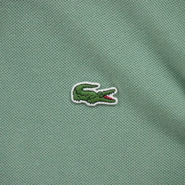 Polo manches courtes homme vert Lacoste Col Polo
