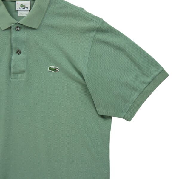 Polo manches courtes homme vert Lacoste Col Polo