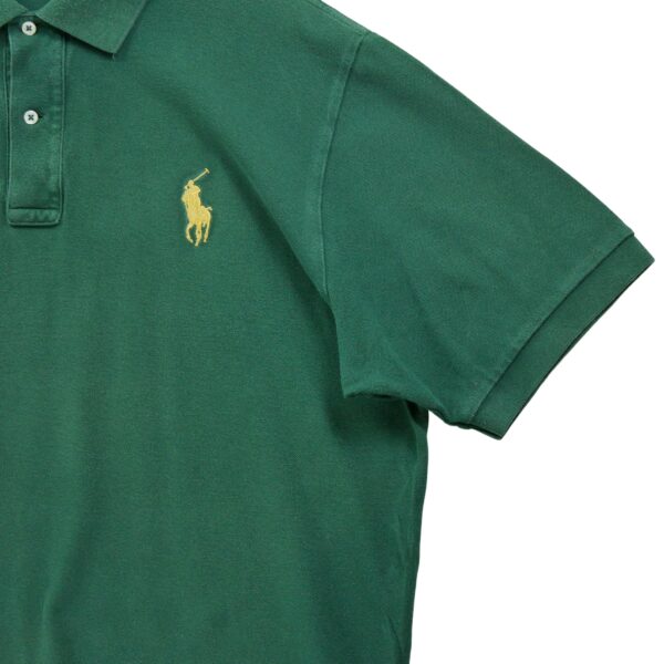 Polo manches courtes homme vert Polo Ralph Lauren Col Polo