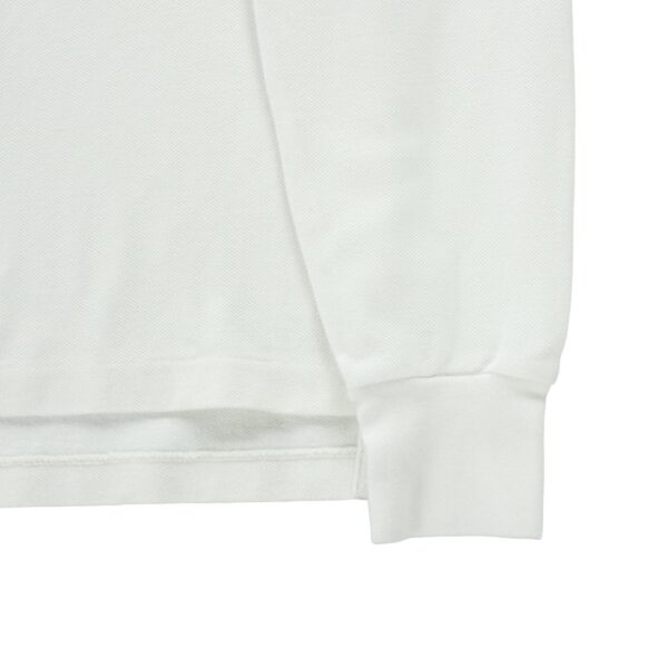 Polo manches longues homme blanc Polo Ralph Lauren Col Polo
