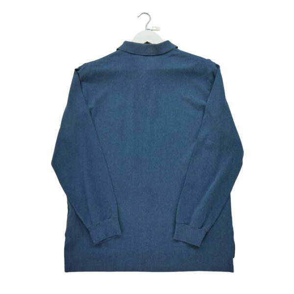 Polo manches longues homme bleu Polo Ralph Lauren Col Polo