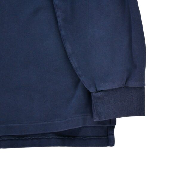 Polo manches longues homme marine Polo Ralph Lauren Col Polo