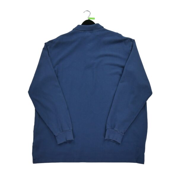 Polo manches longues homme marine Polo Ralph Lauren Col Revert