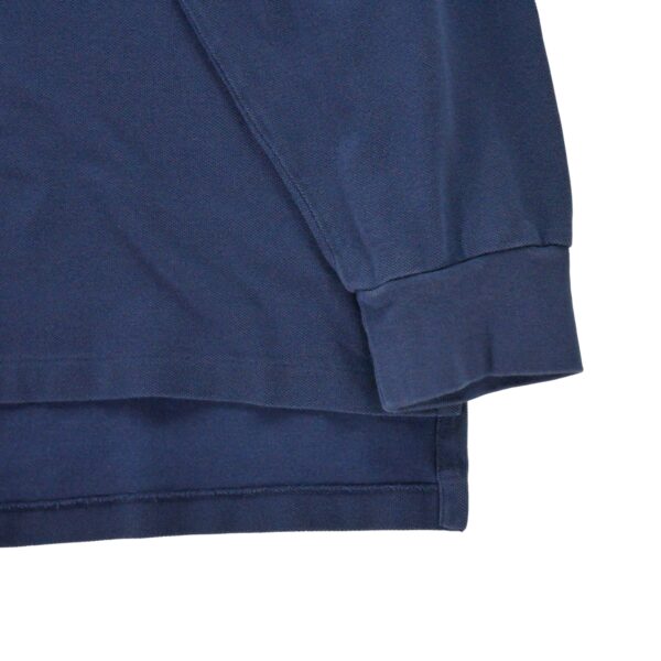 Polo manches longues homme marine Polo Ralph Lauren Col Revert