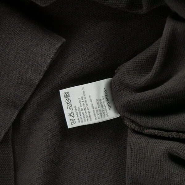 Polo manches longues homme marron Lacoste Col Polo
