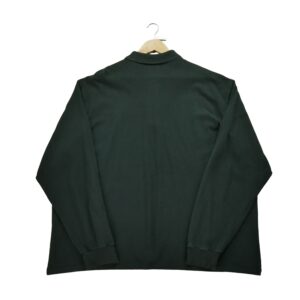 Polo manches longues homme noir Lacoste Col Polo