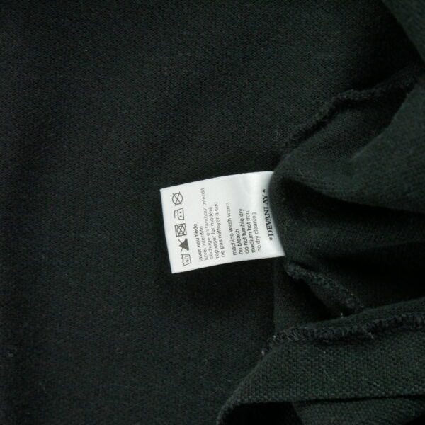 Polo manches longues homme noir Lacoste Col Polo