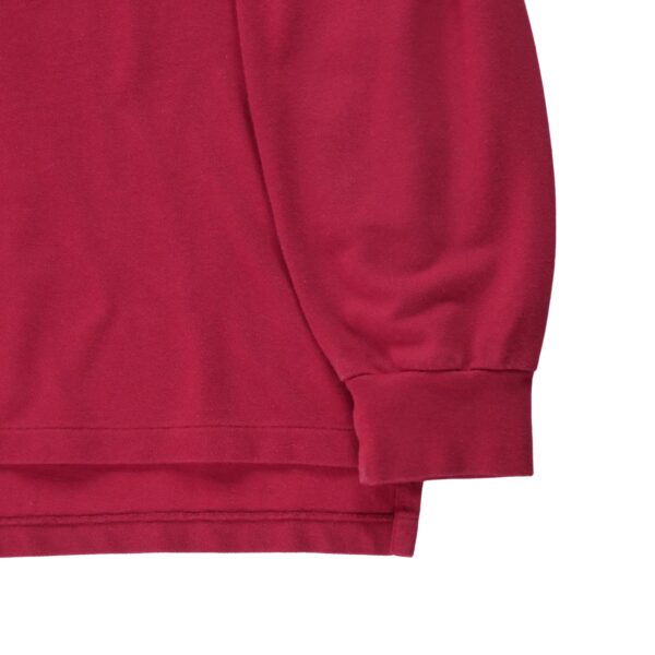 Polo manches longues homme rouge Polo Ralph Lauren Col Polo