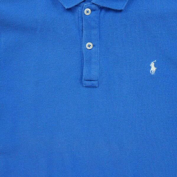 Polo sans manches femme bleu Polo Ralph Lauren Col Polo