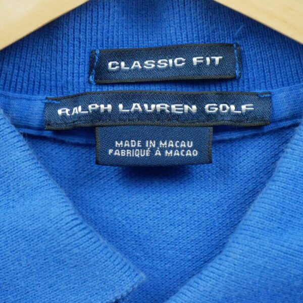 Polo sans manches femme bleu Polo Ralph Lauren Col Polo