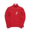 Pull femme manches longues rouge Polo Ralph Lauren Col Roule