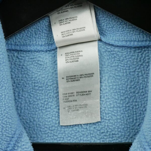 Pull polaires femme manches longues bleu clair The North Face Col Montant