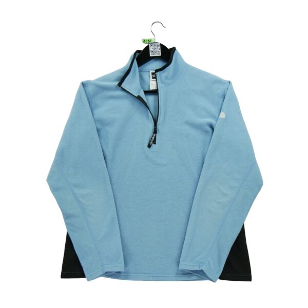 Pull polaires femme manches longues bleu clair The North Face Col Montant