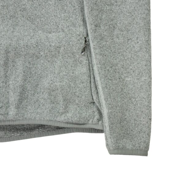Pull polaires femme manches longues gris The North Face Motif chine Col Montant