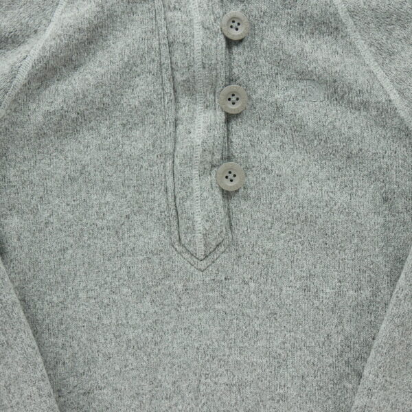 Pull polaires femme manches longues gris The North Face Motif chine Col Montant