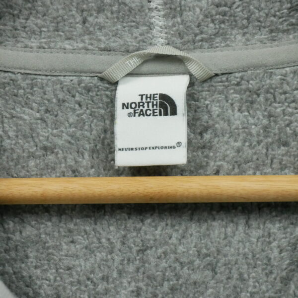 Pull polaires femme manches longues gris The North Face Motif chine Col Montant