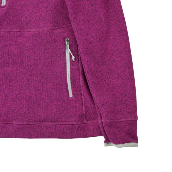 Pull polaires femme manches longues violet The North Face Motif chine Col Montant