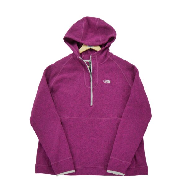 Pull polaires femme manches longues violet The North Face Motif chine Col Montant