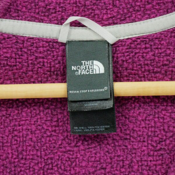 Pull polaires femme manches longues violet The North Face Motif chine Col Montant