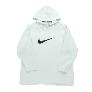 Pull polaires homme manches longues blanc Nike Col Rond