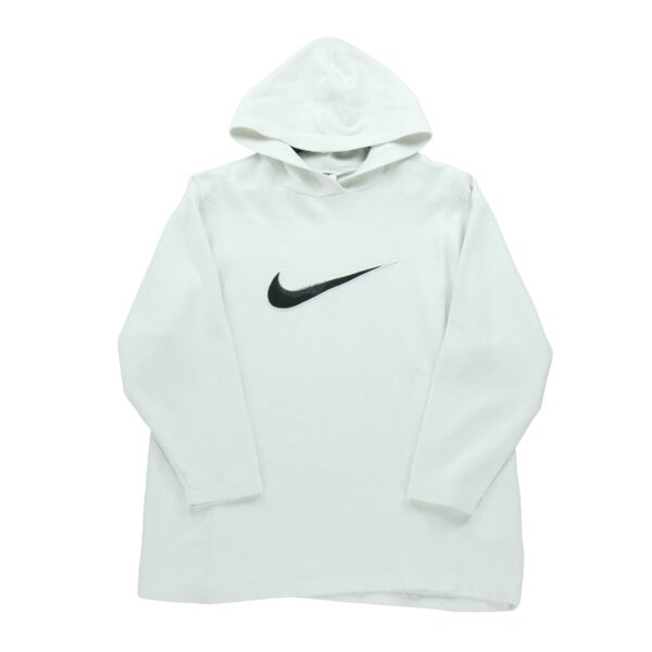 Pull polaires homme manches longues blanc Nike Col Rond