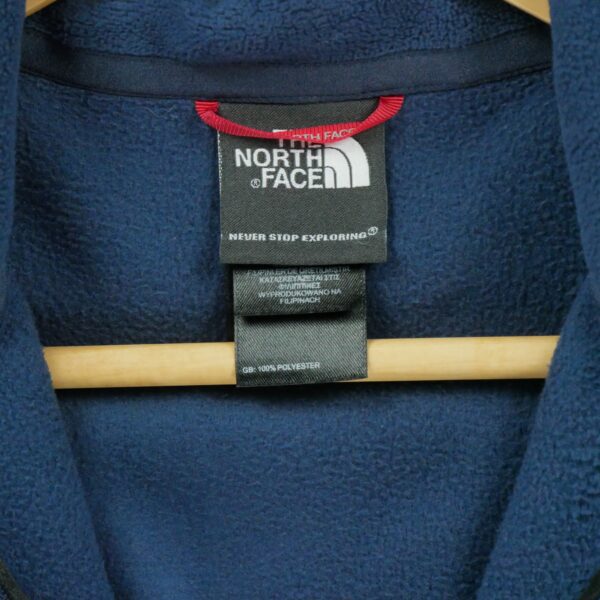Pull polaires homme manches longues marine The North Face Col Montant