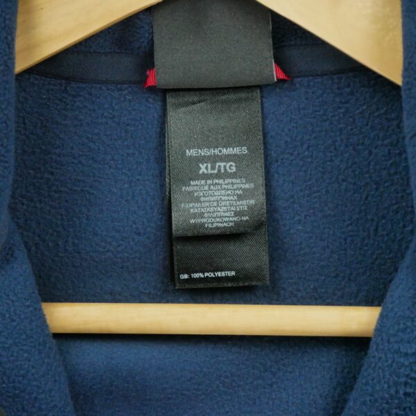 Pull polaires homme manches longues marine The North Face Col Montant