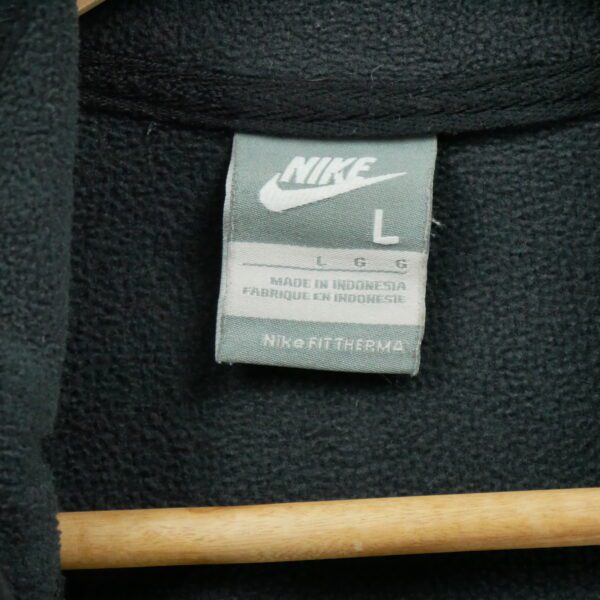 Pull polaires homme manches longues noir Nike Col Montant