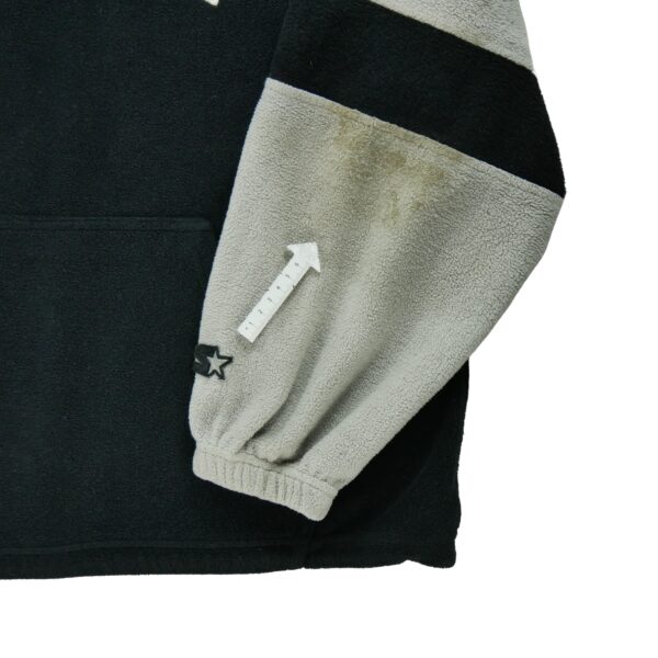 Pull polaires homme manches longues noir Starter Col Montant