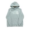 Sweat a capuche femme manches longues gris The North Face Col Rond
