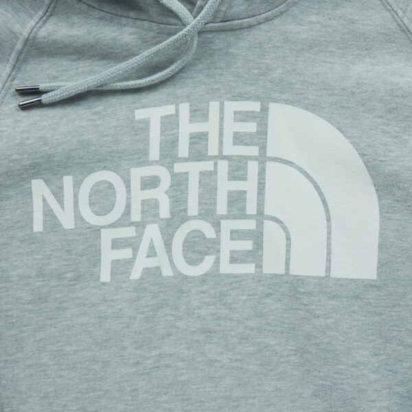 Sweat a capuche femme manches longues gris The North Face Col Rond