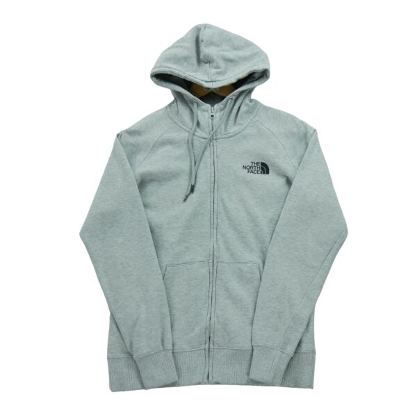Sweat a capuche femme manches longues gris The North Face Motif chine Col Montant