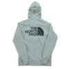 Sweat a capuche femme manches longues gris The North Face Motif chine Col Montant