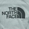 Sweat a capuche femme manches longues gris The North Face Motif chine Col Montant
