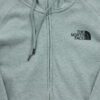 Sweat a capuche femme manches longues gris The North Face Motif chine Col Montant