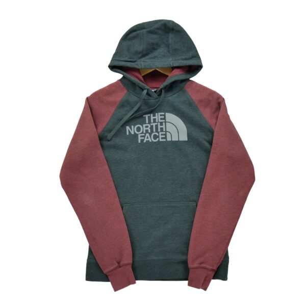 Sweat a capuche femme manches longues gris The North Face Motif chine Col Rond