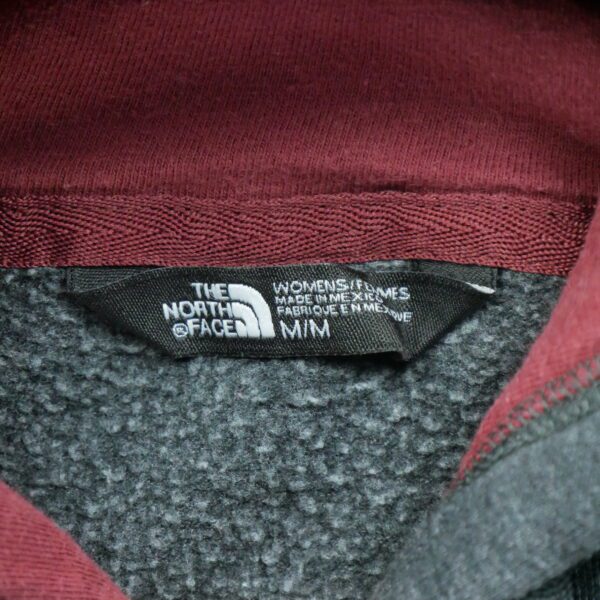 Sweat a capuche femme manches longues gris The North Face Motif chine Col Rond