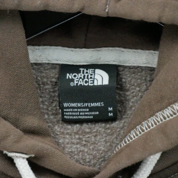 Sweat a capuche femme manches longues marron The North Face Col Rond