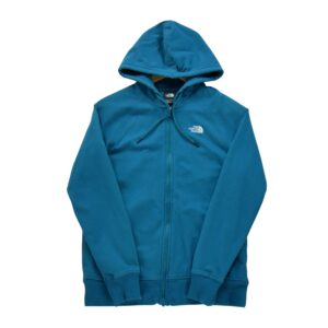 Sweat a capuche femme manches longues turquoise The North Face Col Rond