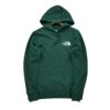 Sweat a capuche femme manches longues vert The North Face Col Rond
