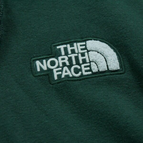 Sweat a capuche femme manches longues vert The North Face Col Rond