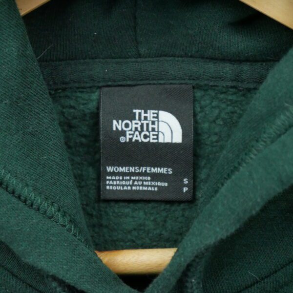 Sweat a capuche femme manches longues vert The North Face Col Rond